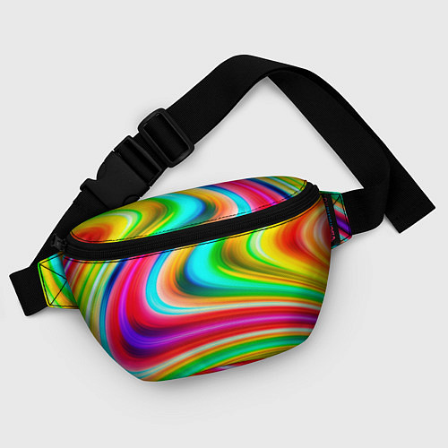 Поясная сумка Rainbow colors / 3D-принт – фото 4