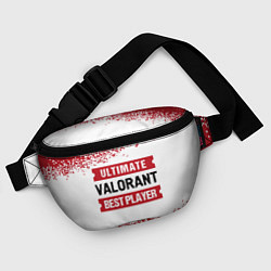 Поясная сумка Valorant: Best Player Ultimate, цвет: 3D-принт — фото 2
