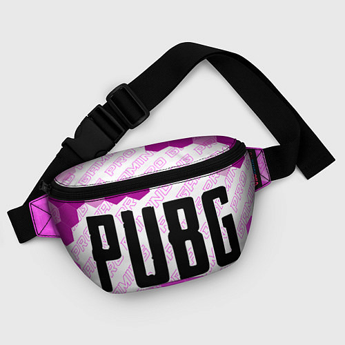 Поясная сумка PUBG pro gaming: надпись и символ / 3D-принт – фото 4