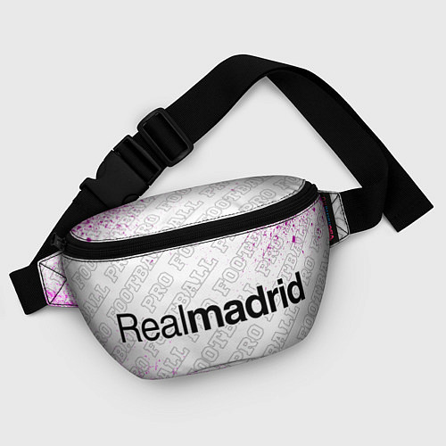 Поясная сумка Real Madrid pro football: надпись и символ / 3D-принт – фото 4