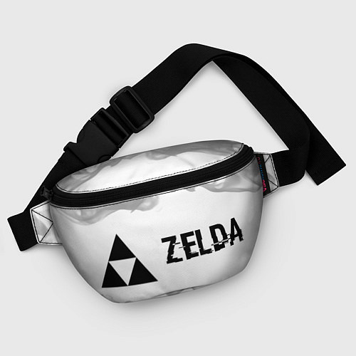 Поясная сумка Zelda glitch на светлом фоне: надпись и символ / 3D-принт – фото 4