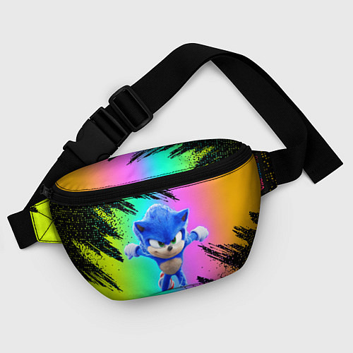 Поясная сумка Sonic neon / 3D-принт – фото 4