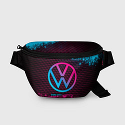 Поясная сумка Volkswagen - neon gradient, цвет: 3D-принт