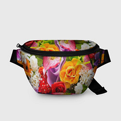 Поясная сумка Прекрасный цветочный букет
