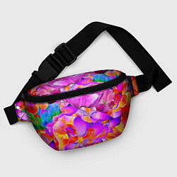 Поясная сумка Flower Illusion, цвет: 3D-принт — фото 2