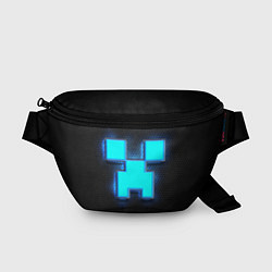 Поясная сумка Minecraft Creeper - neon
