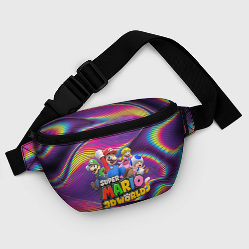 Поясная сумка Герои Super Mario 3D World - Nintendo / 3D-принт – фото 4