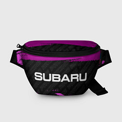 Поясная сумка Subaru pro racing: надпись и символ
