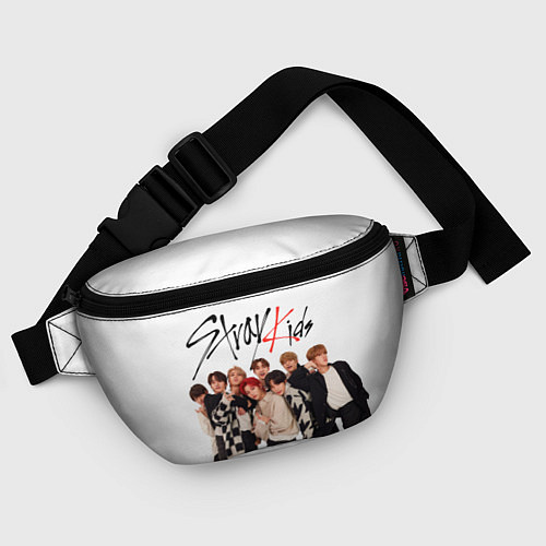 Поясная сумка Stray Kids white background / 3D-принт – фото 4