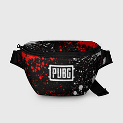 Поясная сумка PUBG white grunge, цвет: 3D-принт