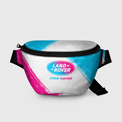 Поясная сумка Land Rover neon gradient style, цвет: 3D-принт