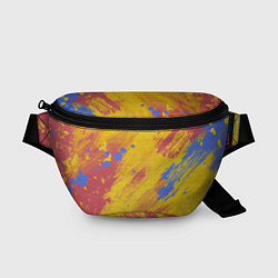 Поясная сумка Радужная палитра, цвет: 3D-принт