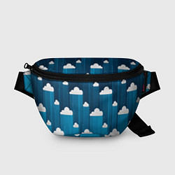 Поясная сумка Night clouds, цвет: 3D-принт