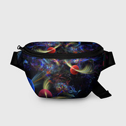 Поясная сумка Abstract space composition, цвет: 3D-принт