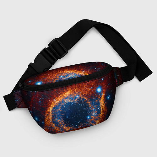 Поясная сумка Космическое галактическое око / 3D-принт – фото 4