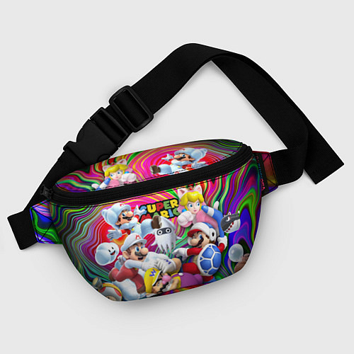 Поясная сумка Super Mario - Gaming aesthetics - Collage / 3D-принт – фото 4