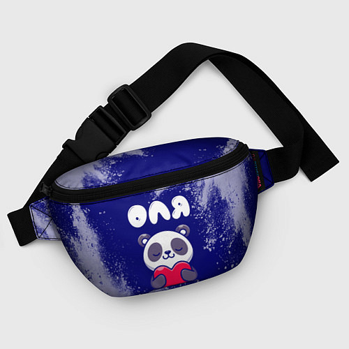 Поясная сумка Оля панда с сердечком / 3D-принт – фото 4