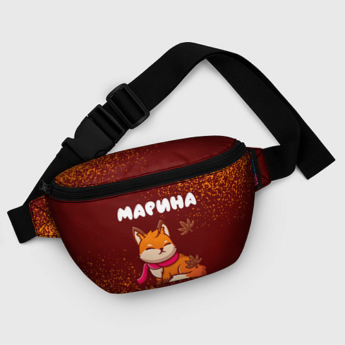 Поясная сумка Марина осенняя лисичка / 3D-принт – фото 4