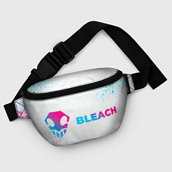 Поясная сумка Bleach neon gradient style: надпись и символ, цвет: 3D-принт — фото 2