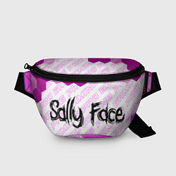 Поясная сумка Sally Face pro gaming: надпись и символ, цвет: 3D-принт