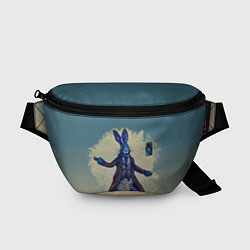 Поясная сумка Кролик колдует над подарками, цвет: 3D-принт