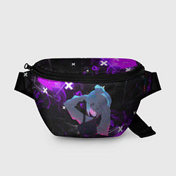 Поясная сумка Люси из киберпанка - неон, цвет: 3D-принт