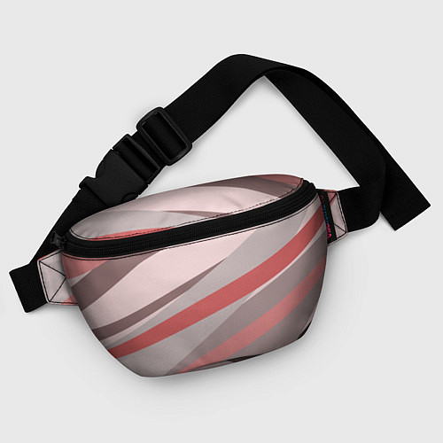Поясная сумка Розовый берег / 3D-принт – фото 4