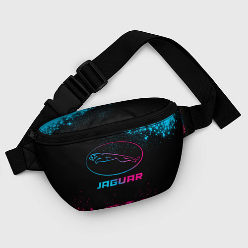 Поясная сумка Jaguar - neon gradient / 3D-принт – фото 4