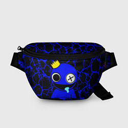 Поясная сумка Радужные друзья - персонаж Синий, цвет: 3D-принт