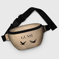 Поясная сумка Гуси в полете, цвет: 3D-принт — фото 2
