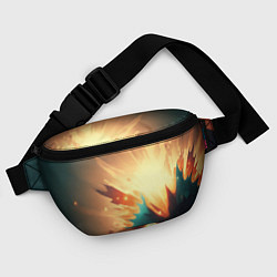 Поясная сумка Фон - цвета вселенной, цвет: 3D-принт — фото 2