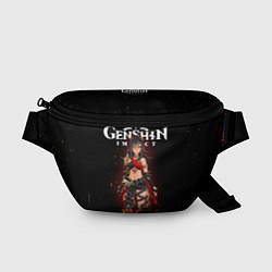 Поясная сумка Дэхья и огонь Персонаж Genshin Impact, цвет: 3D-принт