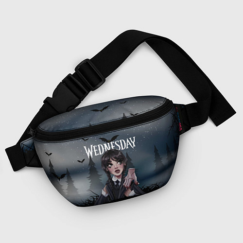 Поясная сумка Уэнсдэй в тумане / 3D-принт – фото 4