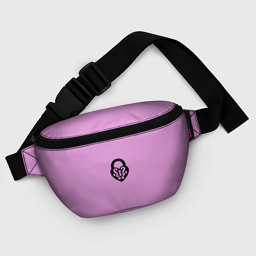Поясная сумка Замочек к ключику розовый / 3D-принт – фото 4