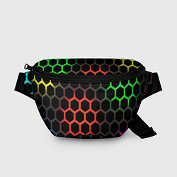 Поясная сумка Gradient hexagon genshin