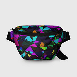 Поясная сумка Shapes triangle geometry