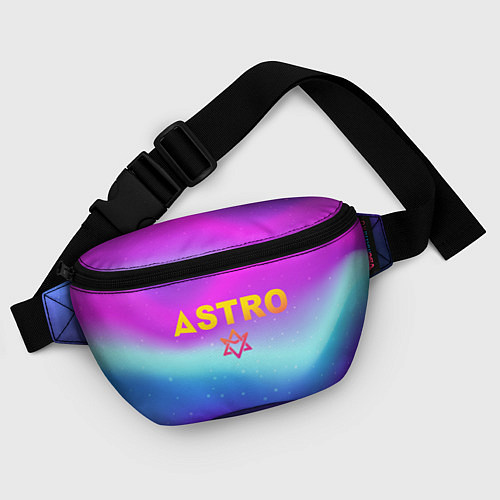 Поясная сумка Астро неон / 3D-принт – фото 4