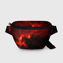 Поясная сумка Огненный туманный космос