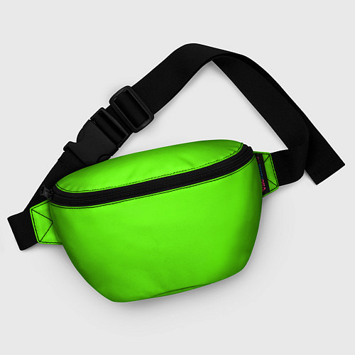 Поясная сумка Кислотный зеленый / 3D-принт – фото 4