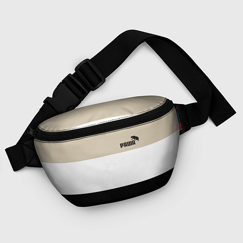 Поясная сумка Раша и медведь / 3D-принт – фото 4