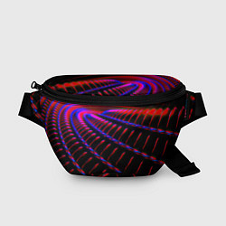 Поясная сумка Geometry neon texture