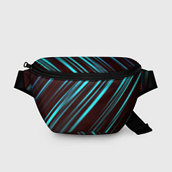 Поясная сумка Stripes line neon color