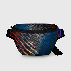 Поясная сумка Shape grey abstract