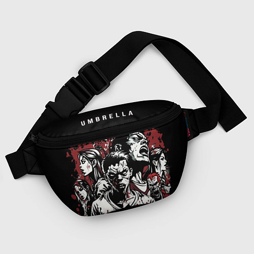 Поясная сумка Resident evil umbrella / 3D-принт – фото 4