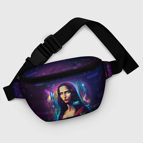 Поясная сумка Cyberpunk Mona Lisa / 3D-принт – фото 4