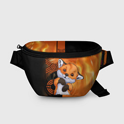 Поясная сумка Fox cub, цвет: 3D-принт