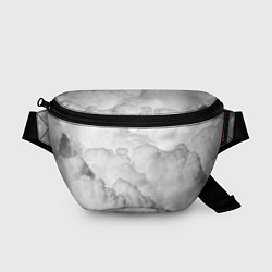 Поясная сумка Пористые облака, цвет: 3D-принт