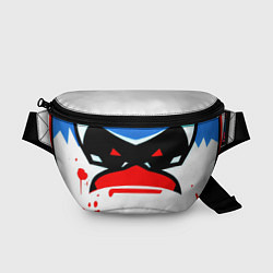 Поясная сумка Пингвин злой, цвет: 3D-принт