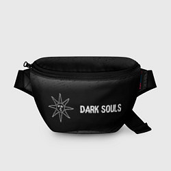 Поясная сумка Dark Souls glitch на темном фоне: надпись и символ