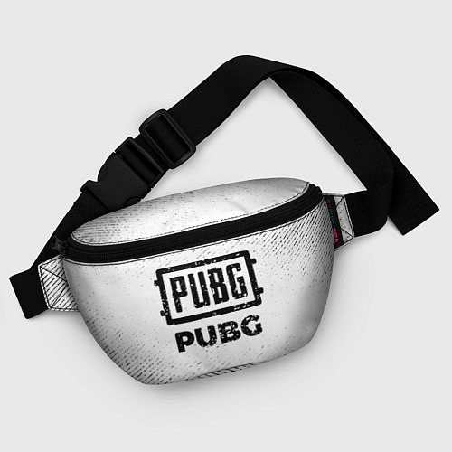 Поясная сумка PUBG с потертостями на светлом фоне / 3D-принт – фото 4